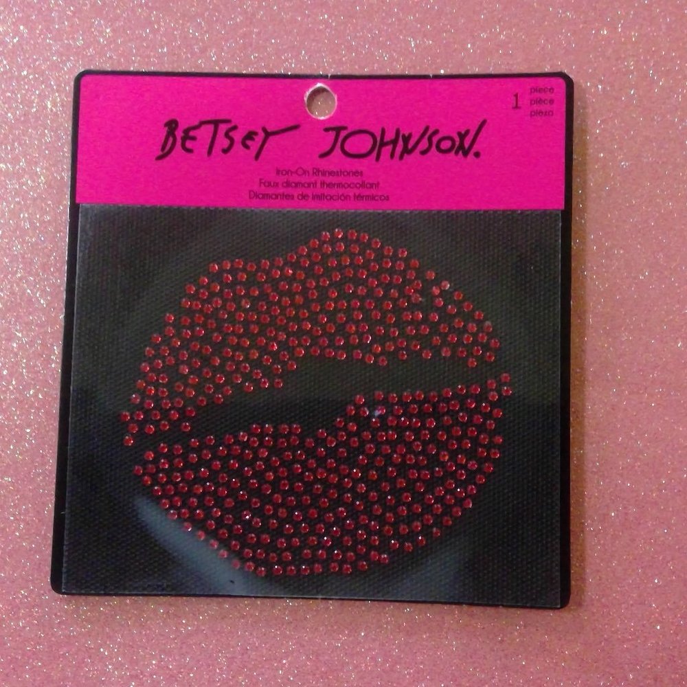 Betsey Johnson Iron on appliques